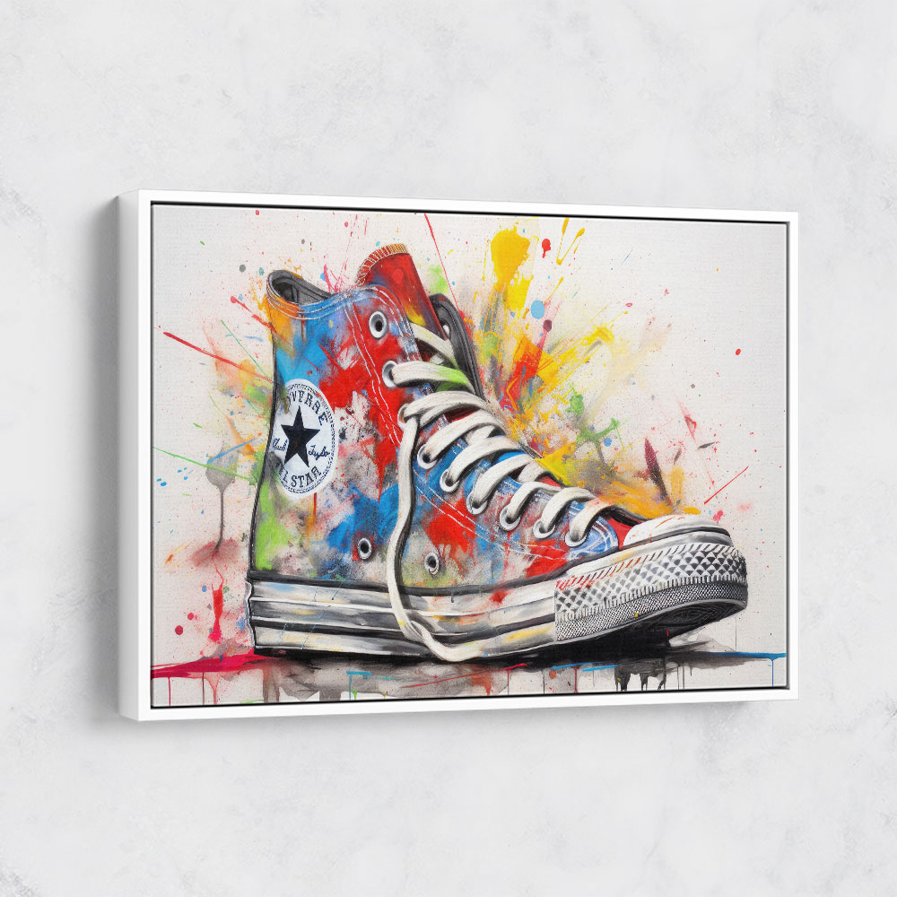 Graffiti converse shoes online